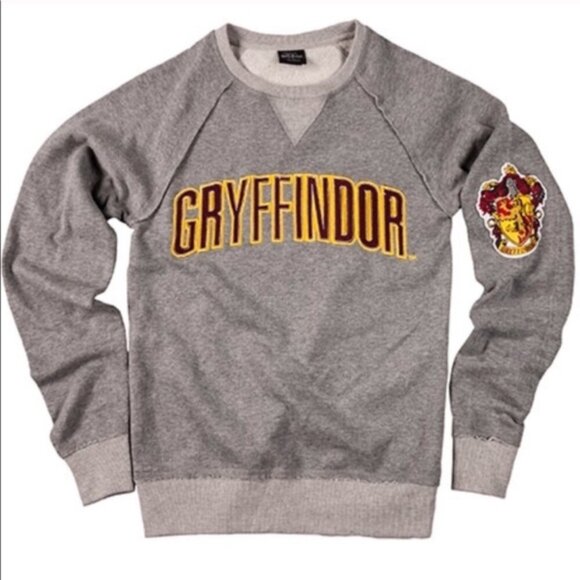 Harry Potter Gryffindor Universal Studios Official Merch Crewneck Sweater size L - Picture 1 of 11